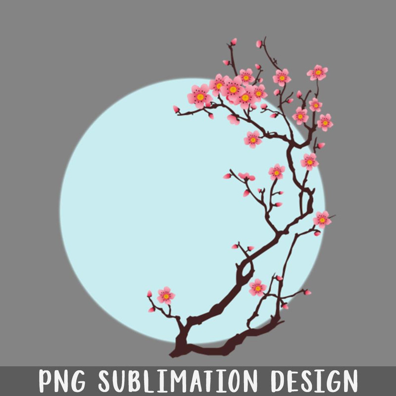 QA06072167-Cherry Blossom Branch against blue sky design PNG Download.jpg