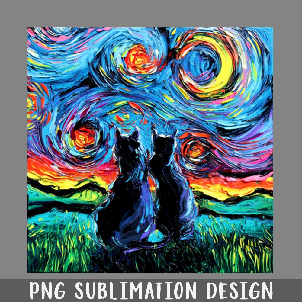 QA0607225-van Goghs Cats PNG Download.jpg