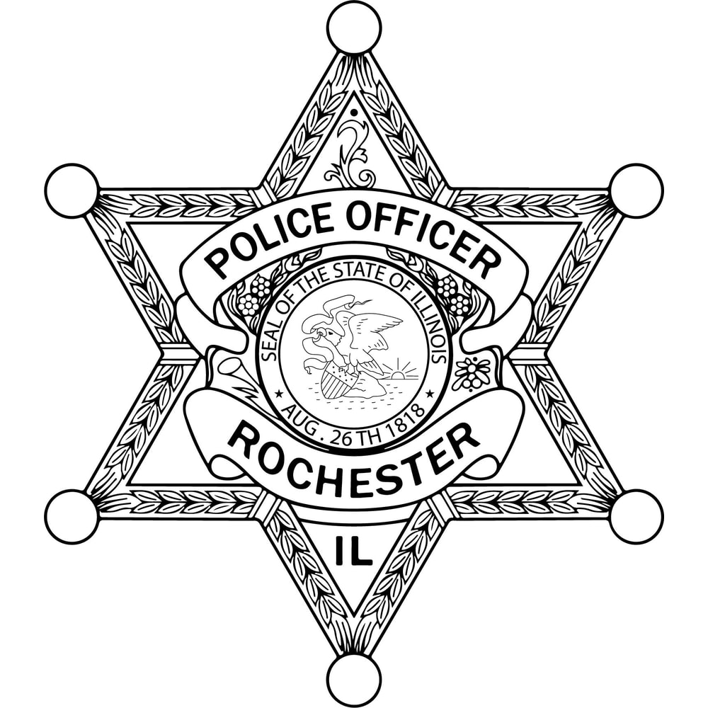 Rochester Illinois Police Department Badge vector file.jpg