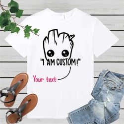 I am Groot shirt, Tv Series Shirt, I am Custom shirtt, Baby groot shirt, Avengers, Groot shirt