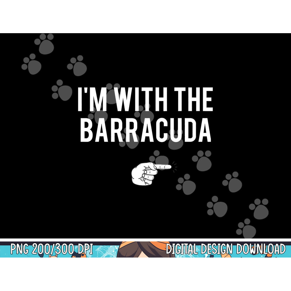 I'm With Barracuda Halloween Costume Party Matching Fish png,sublimation copy.jpg