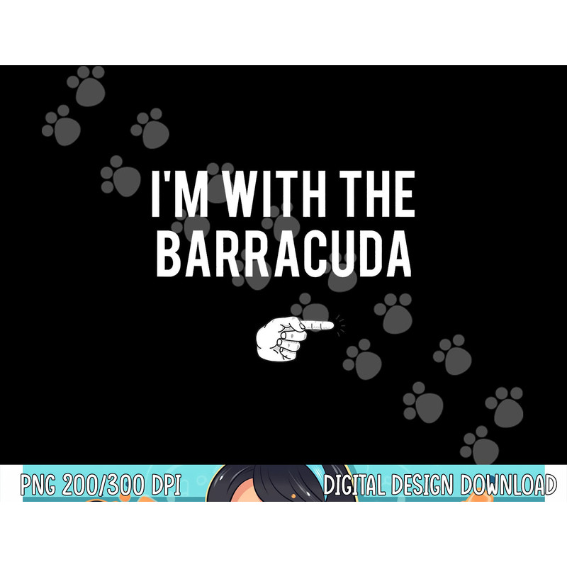 I'm With Barracuda Halloween Costume Party Matching Fish png,sublimation copy.jpg