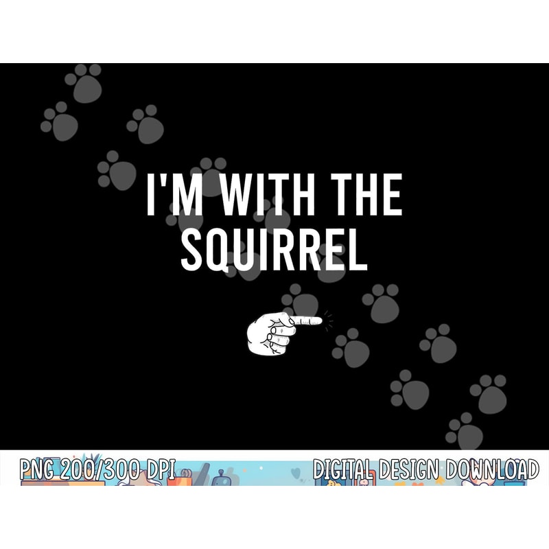I'm With The Squirrel Halloween Costume Party Matching png,sublimation copy.jpg