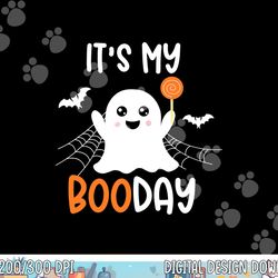 its my boo day cute halloween birthday ghost boy girl kids png, sublimation copy