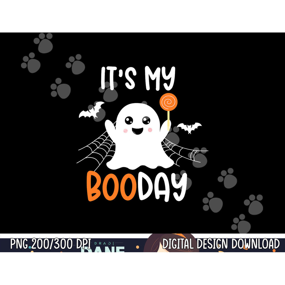 Its My Boo Day Cute Halloween Birthday Ghost Boy Girl Kids png, sublimation copy.jpg