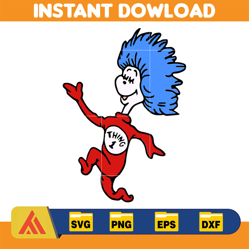 Dr Seuss Svg Layered Item, Dr. Seuss Quotes Cat In The Hat Svg Clipart, Cricut, Digital Vector Cut File, Cat And The Hat (572).jpg