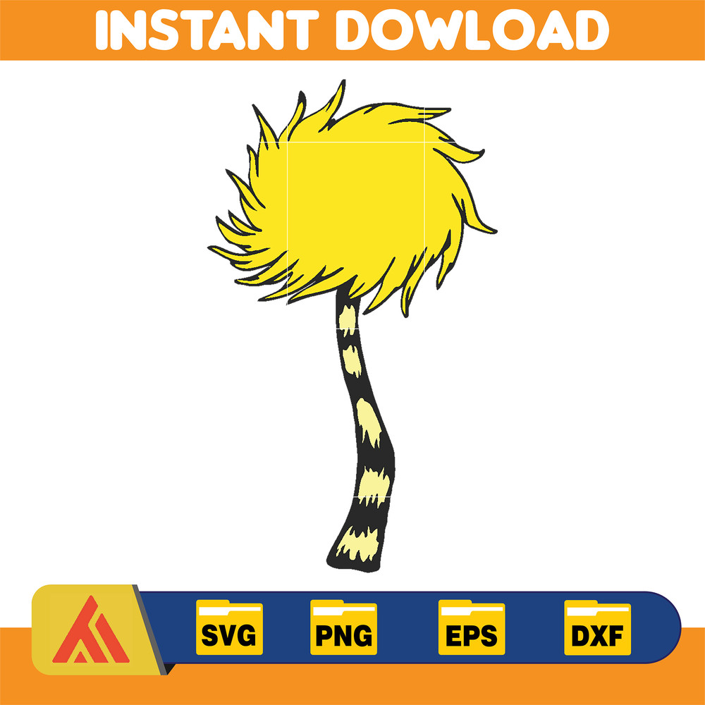 Dr Seuss Svg Layered Item, Dr. Seuss Quotes Cat In The Hat Svg Clipart, Cricut, Digital Vector Cut File, Cat And The Hat (600).jpg