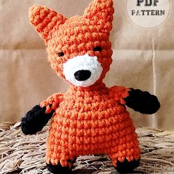fox patterns easy crochet fox keychain amigurumi pdf pattern