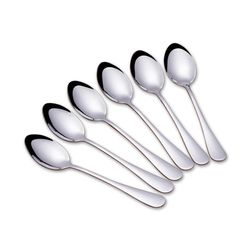 6.7 inches stainless steel spoon,set of 6,use for home, kitchen or restaurant