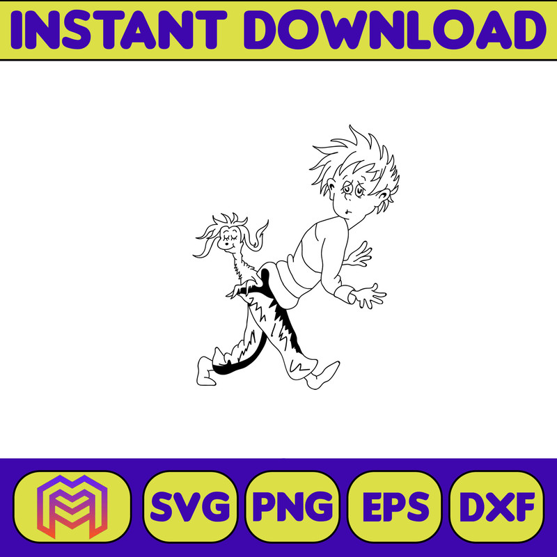 Dr Seuss Svg Layered Item, Dr. Seuss Quotes Cat In The Hat Svg Clipart, Cricut, Digital Vector Cut File, Cat And The Hat (518).jpg