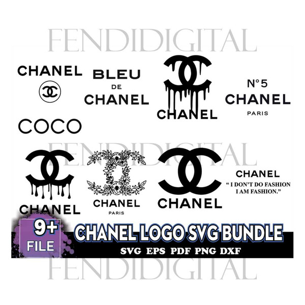 Chanel Logo Svg Bundle, Trending Svg, Chanel Svg, Chanel Log - Inspire ...