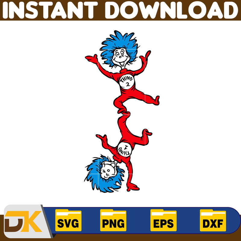 Dr Seuss Svg Layered Item, Dr. Seuss Quotes Cat In The Hat Svg Clipart, Cricut, Digital Vector Cut File, Cat And The Hat (502).jpg