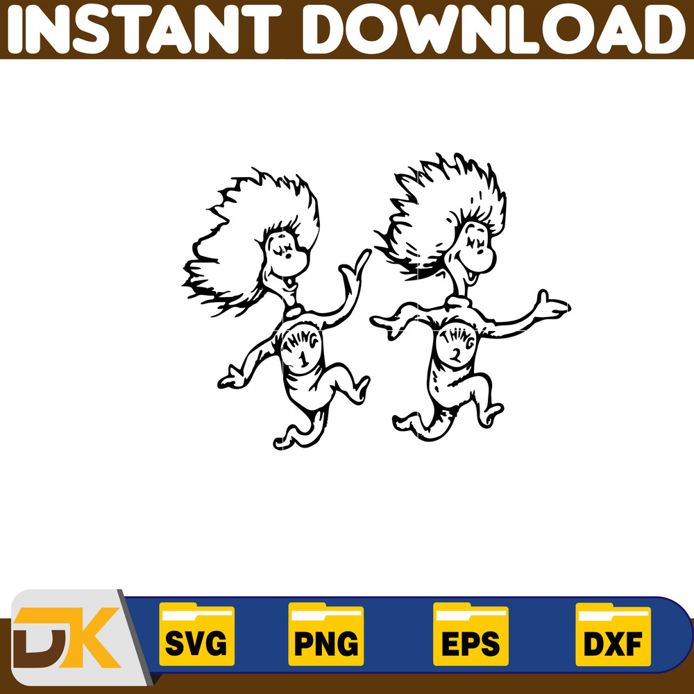 Dr Seuss Svg Layered Item, Dr. Seuss Quotes Cat In The Hat Svg Clipart, Cricut, Digital Vector Cut File, Cat And The Hat (506).jpg