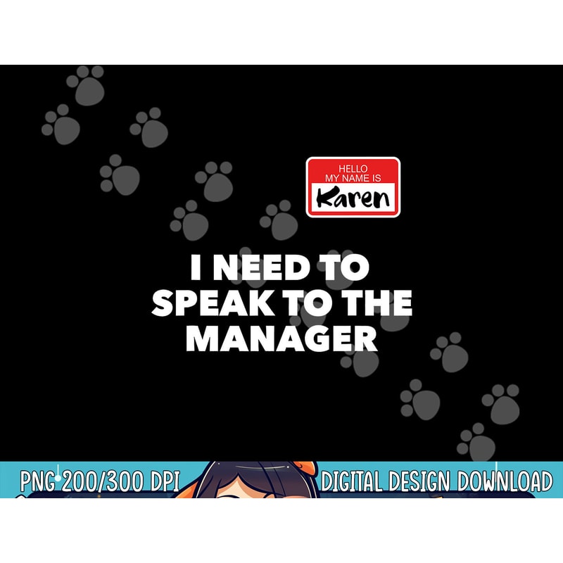 Karen Halloween Shirt Speak To The Manager Funny Costume png, sublimation copy.jpg