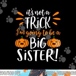 kids big sister halloween pregnancy announcement shirt pumpkin copy