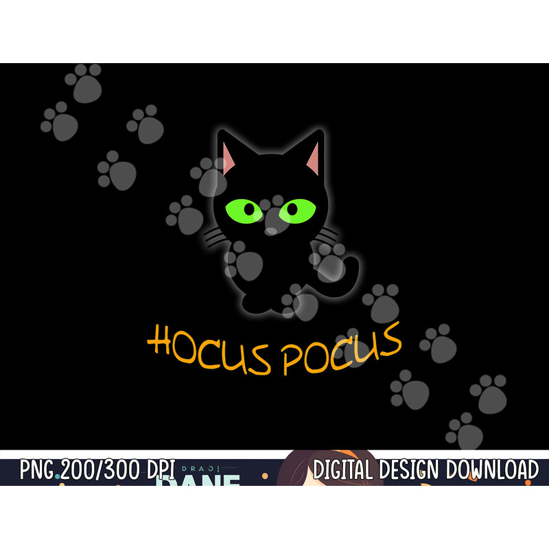 Kids Halloween Hocus Pocus png, sublimation - Boys & Girls Cat Tee copy.jpg