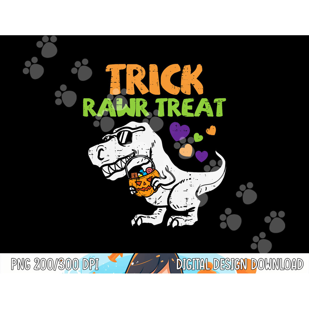 Kids Trick Rawr Treat Dinosaur Trex Toddler Boys Halloween Kids png, sublimation copy.jpg