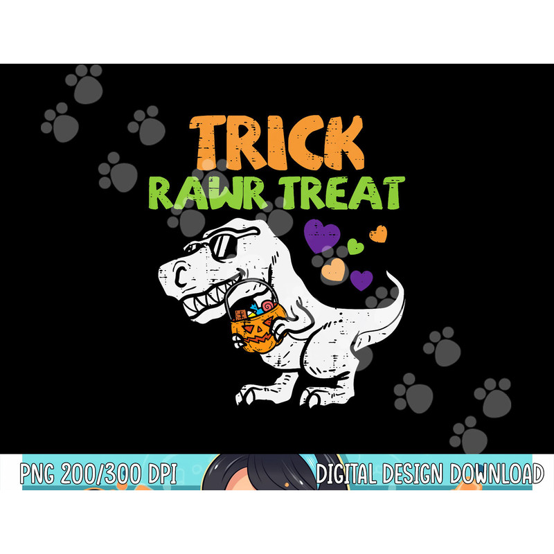 Kids Trick Rawr Treat Dinosaur Trex Toddler Boys Halloween Kids png, sublimation copy.jpg