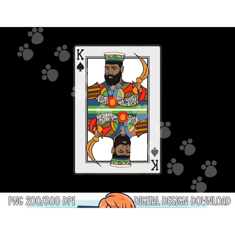 King Spades African American Card Halloween Gift png,sublimation copy.jpg