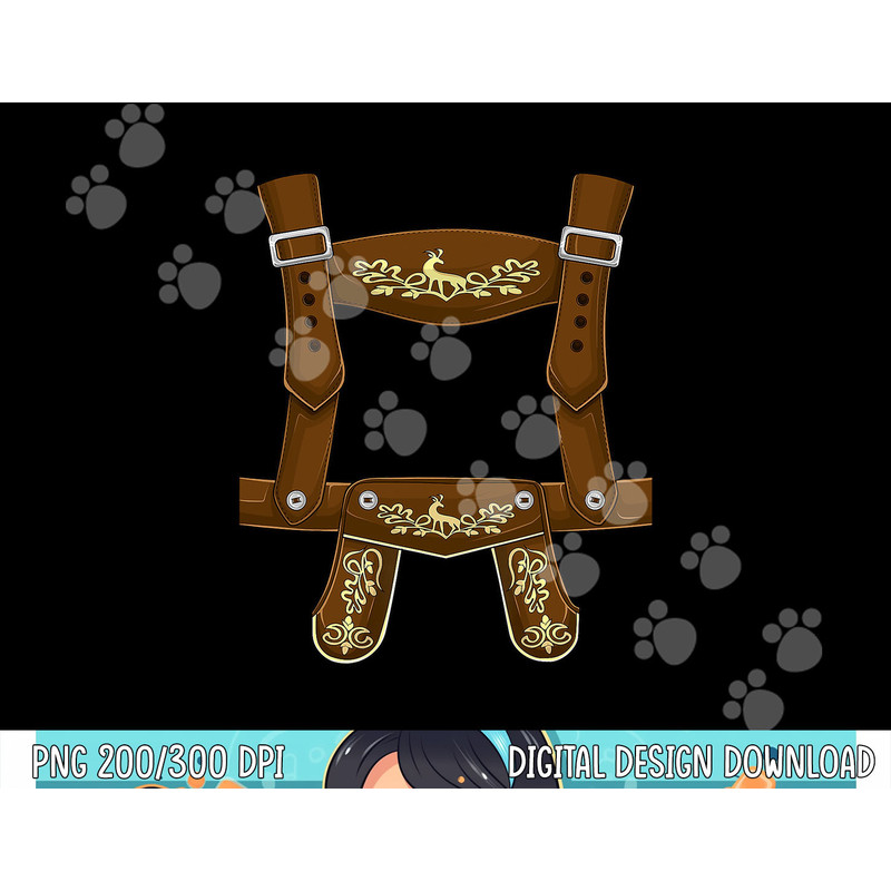 Lederhosen Suspenders Oktoberfest costume Bavarian Beer men png,sublimation copy.jpg