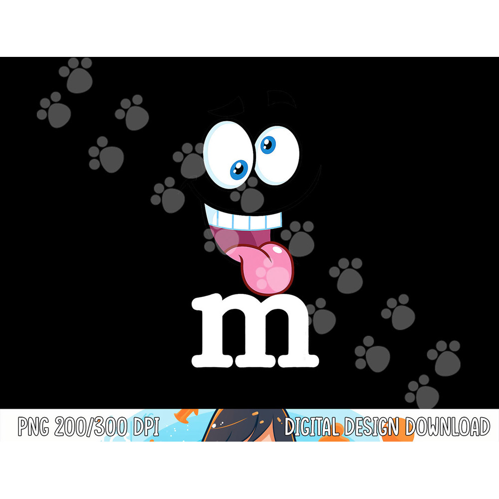 Letter M Funny Matching Carnival Halloween Costume png,sublimation copy.jpg