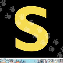 letter s funny chipmunk group matching halloween costume png, sublimation copy