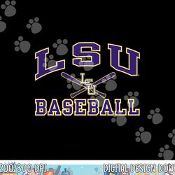 lsu tigers baseball strike officially licensed png, sublimation copy