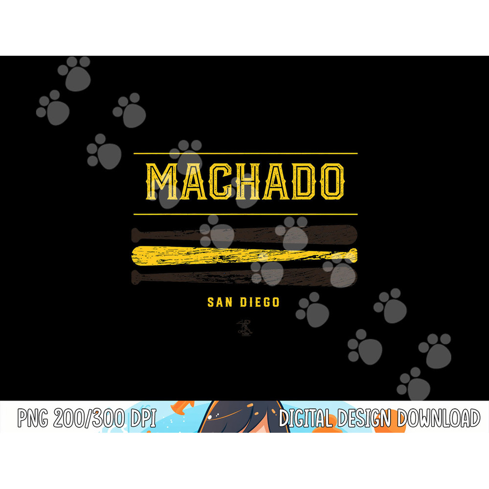 Manny Machado Vintage Baseball Bat Gameday png, sublimation copy.jpg