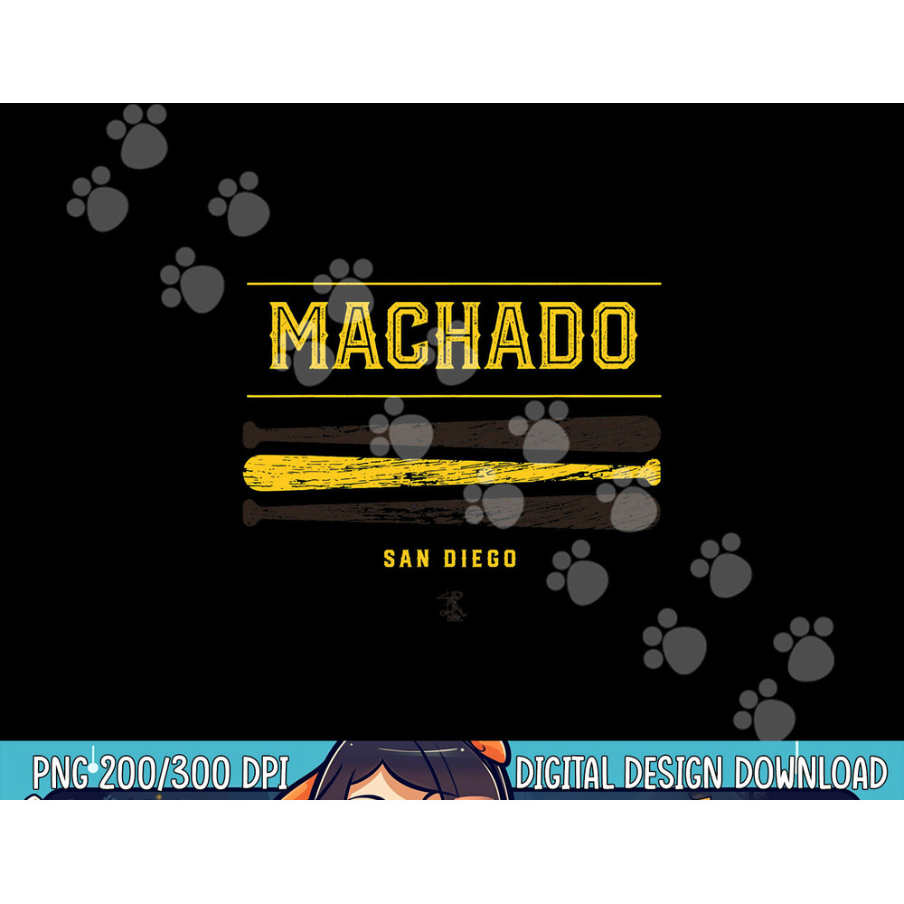 Manny Machado Vintage Baseball Bat Gameday png, sublimation copy.jpg