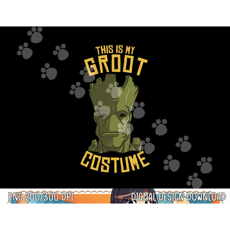 Marvel Guardians Of The Galaxy Groot Costume Halloween png,sublimation copy.jpg
