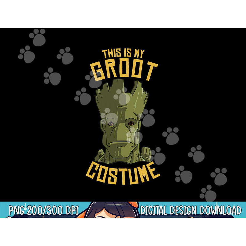 Marvel Guardians Of The Galaxy Groot Costume Halloween png,sublimation copy.jpg
