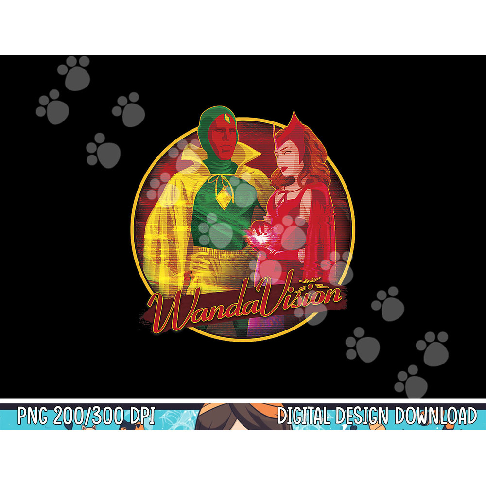 Marvel WandaVision Wanda & Vision Halloween Costumes png, sublimation copy.jpg