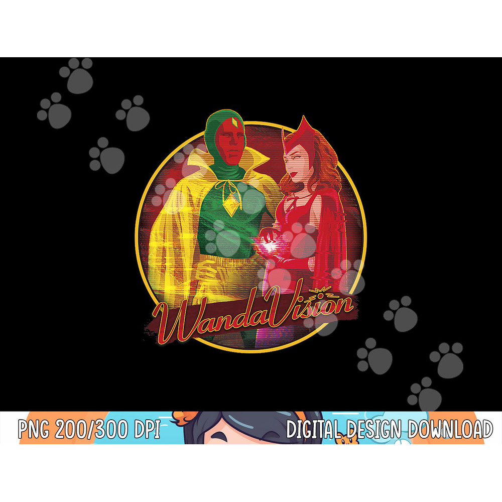 Marvel WandaVision Wanda & Vision Halloween Costumes png, sublimation copy.jpg