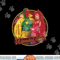 marvel wandavision wanda & vision halloween costumes png, sublimation copy