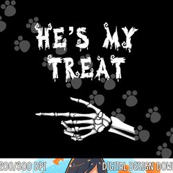 matching couples halloween outfit his and hers funny costume png, sublimation copy