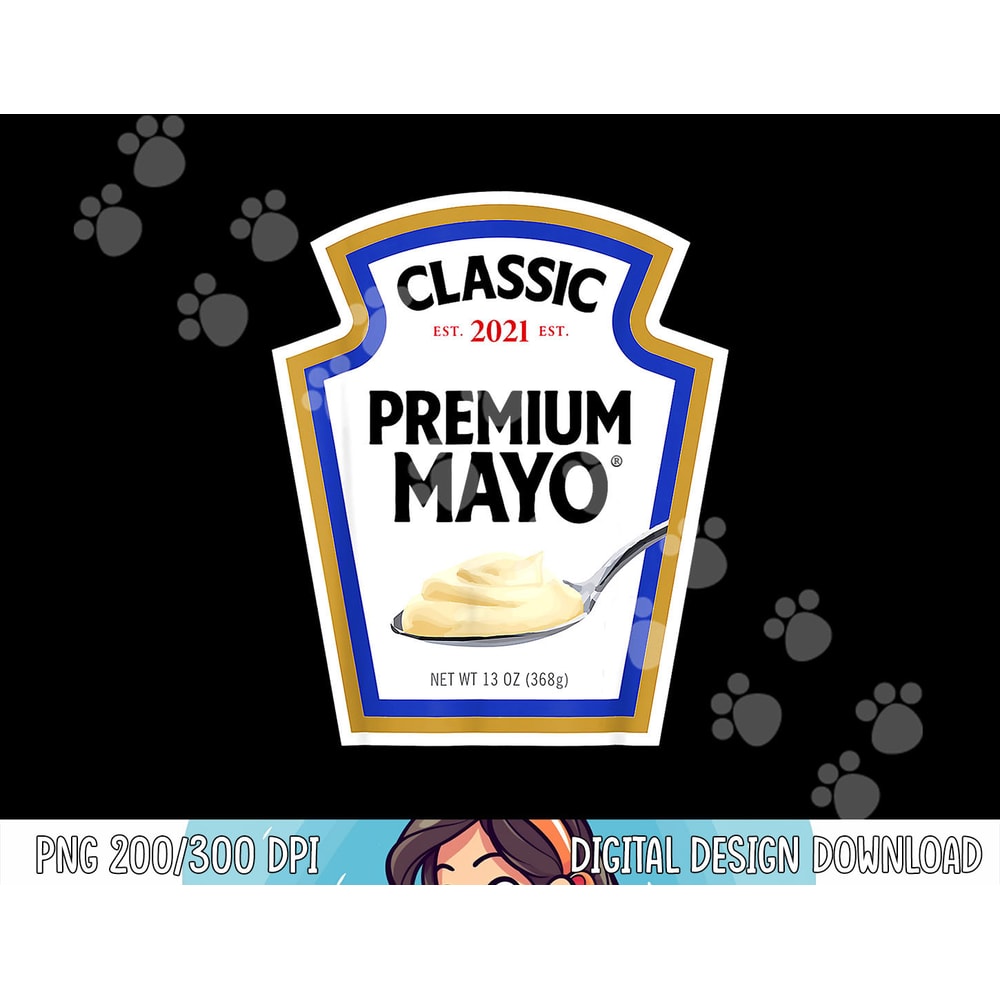 Mayonnaise DIY Halloween Costume Matching Group Mayo png, sublimation copy.jpg