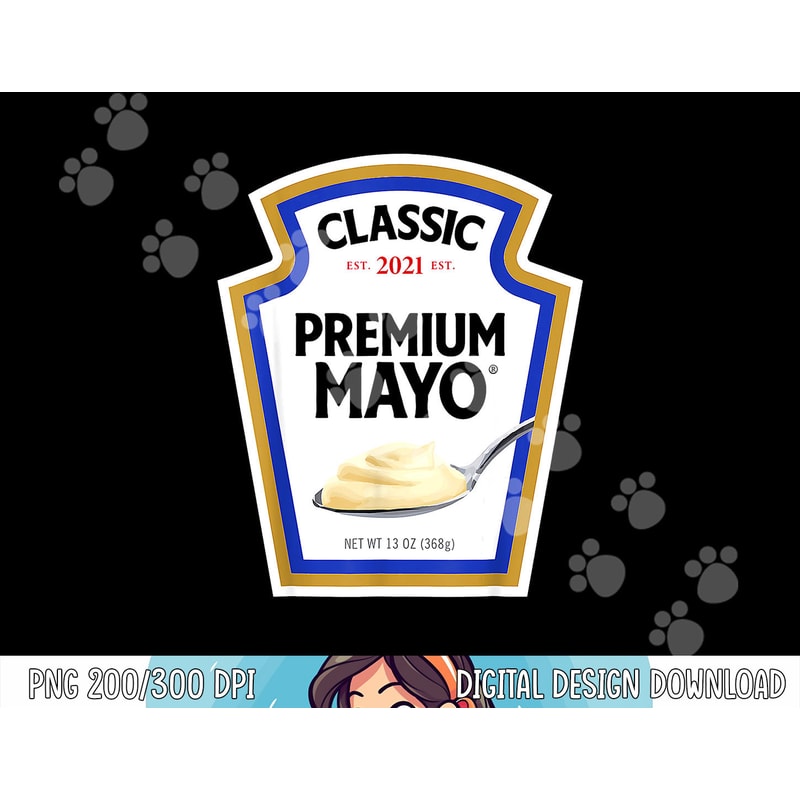 Mayonnaise DIY Halloween Costume Matching Group Mayo png, sublimation copy.jpg