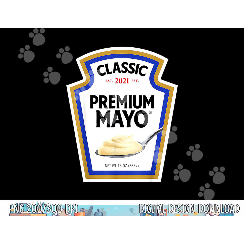 Mayonnaise DIY Halloween Costume Matching Group Mayo png, sublimation copy.jpg