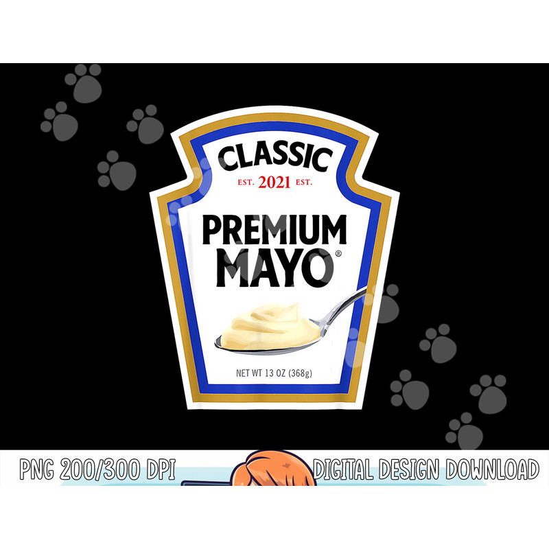 Mayonnaise DIY Halloween Costume Matching Group Mayo png, sublimation copy.jpg