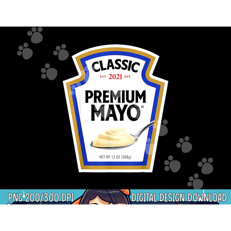 Mayonnaise DIY Halloween Costume Matching Group Mayo png, sublimation copy.jpg