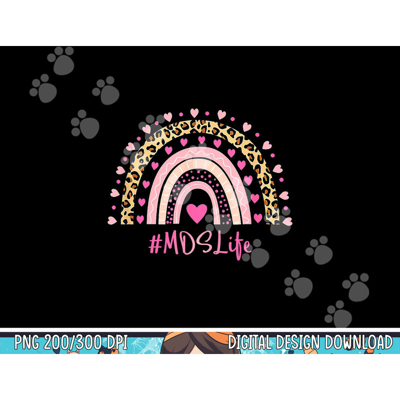 MDS Nurse Leopard Print Boho Rainbow NURSE S WEEK png, sublimation copy.jpg
