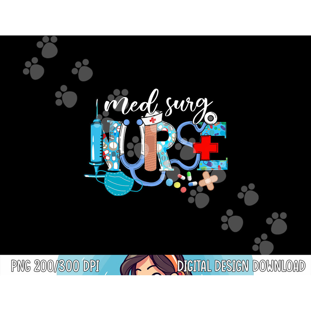 Med Surg Nurse Cute Nurses Week Surgical Medical png, sublimation copy.jpg