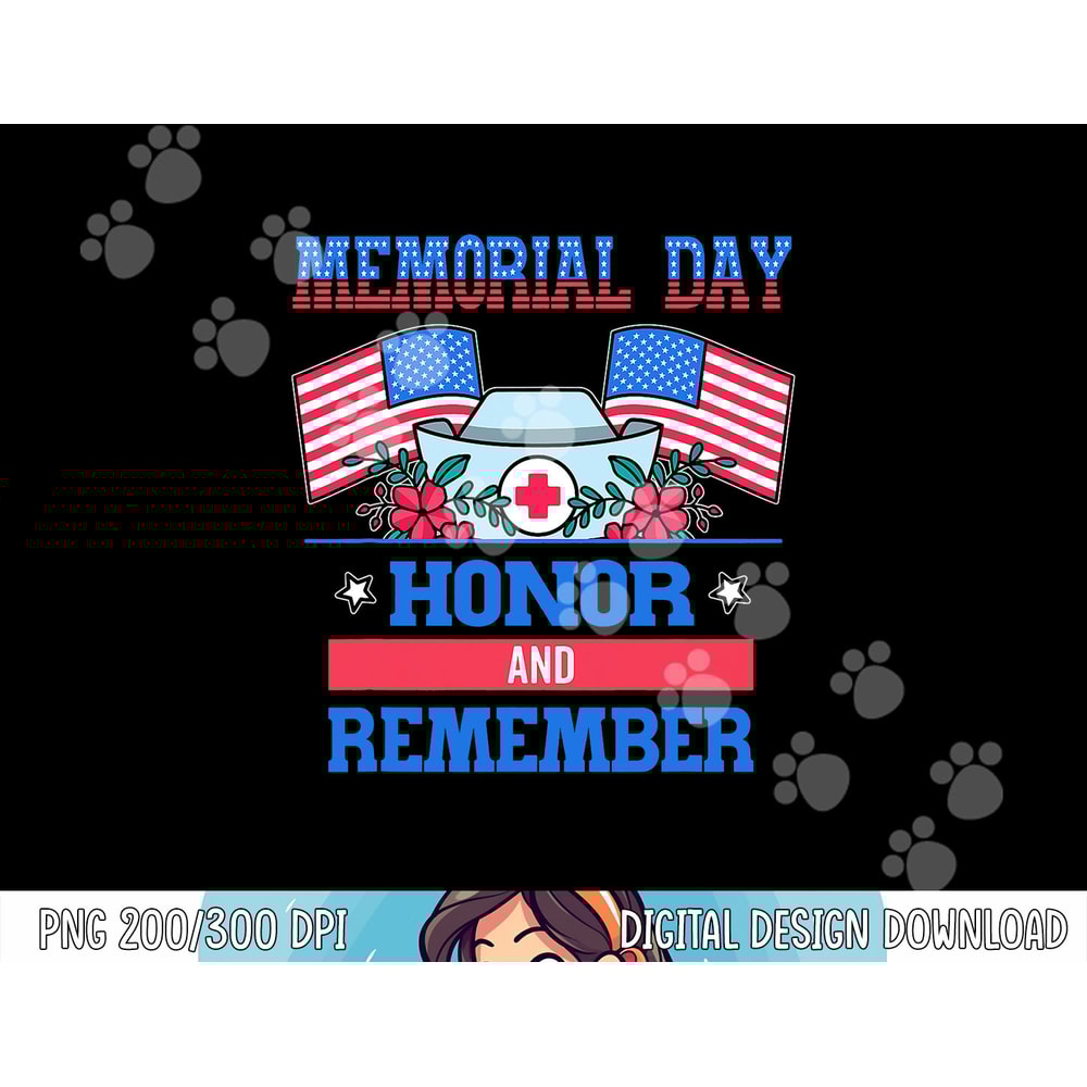 Memorial Day Nurse png, sublimation copy.jpg