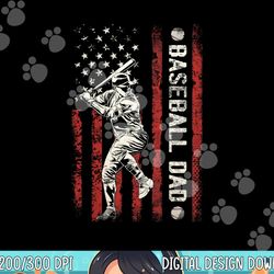 mens baseball dad flag gifts dad men baseball fathers day png, sublimation copy