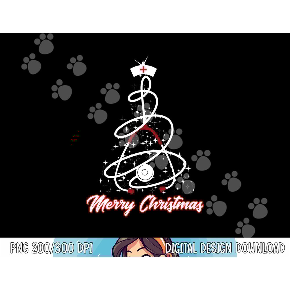 Merry Christmas Nurse Shirt Yuletide Practitioners Cute Gift png, sublimation copy.jpg