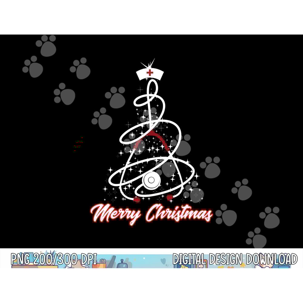 Merry Christmas Nurse Shirt Yuletide Practitioners Cute Gift png, sublimation copy.jpg