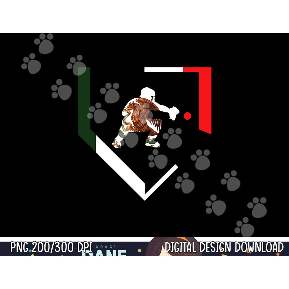Mexico Baseball Hind Catcher Mexican Flag Little Leaguer Mex png, sublimation copy.jpg