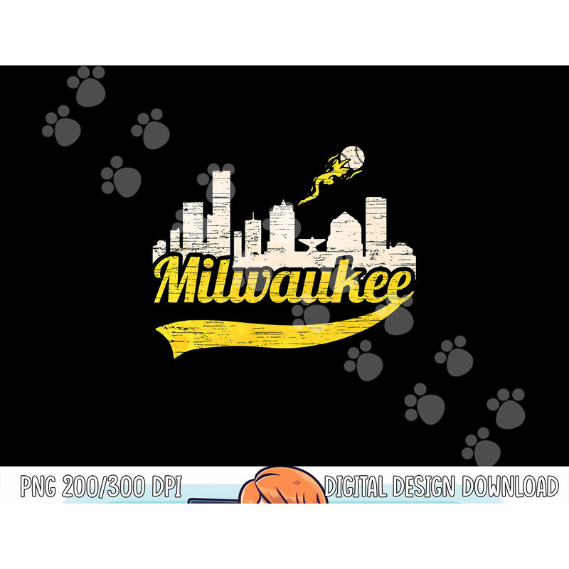 Milwaukee Baseball Home Run City Skyline png, sublimation copy.jpg
