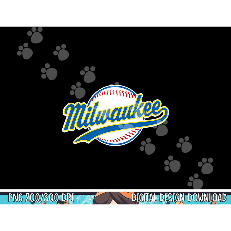 Milwaukee Tee Vintage Baseball Throwback Retro Design png, sublimation copy.jpg