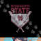 Mississippi State University Bulldogs Baseball Plate png, sublimation copy.jpg